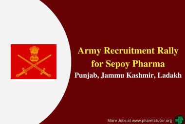 Army Recruitment Rally for Sepoy Pharma