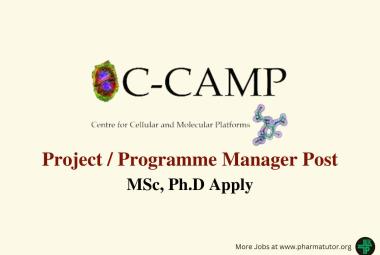 C-CAMP Hiring Project / Programme Manager