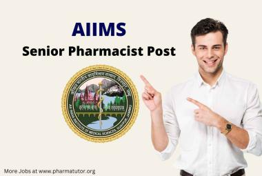 Career for Senior Pharmacist at All India Institute of Medical Sciences