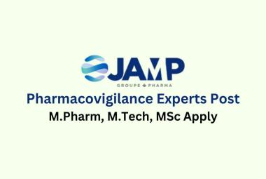 JAMP group Inviting proficient Pharmacovigilance experts