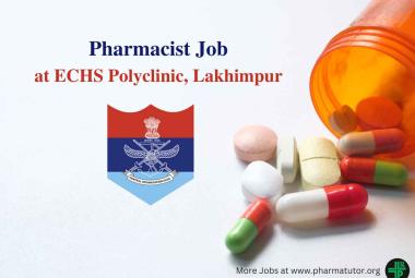 Job for Pharmacist in ECHS Polyclinic
