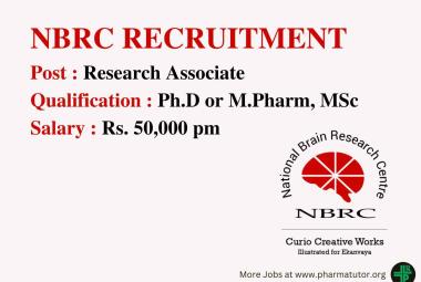 NBRC Hiring Research Associate