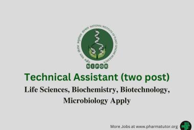Applications are invited for post of Technical Assistant at NIPGR