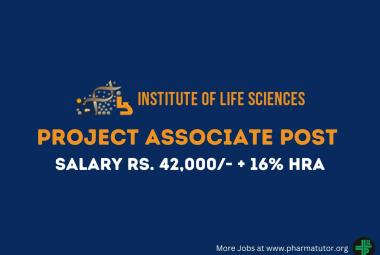 Apply Online for Project Associate Post at Institute of Life Sciences