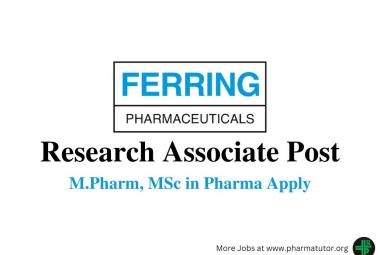 Ferring Pharmaceuticals looking for Research Associate