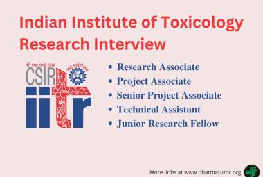 Project Staff under CSIR/externally funded Projects tenable at IITR