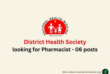 Recruitment of Pharmacists under District Health Society
