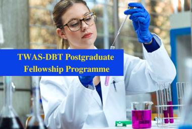TWAS-DBT Postgraduate Fellowship Programme