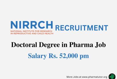 Vacancy for Senior Project Associate at NIRRCH