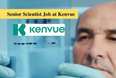 Work as Senior Scientist at Kenvue