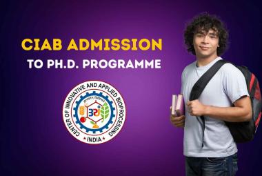 Admission to Ph.D. Programme at Center of Innovative and Applied Bioprocessing