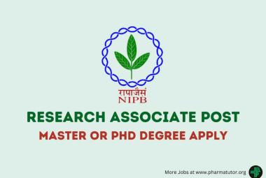 Applicants are invited for post of Research Associate at National Institute for Plant Biotechnology