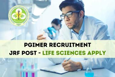 Applications are invited for the Post of Junior Research Fellow at PGIMER