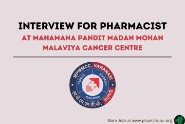 Interview for Pharmacist at MPMMCC