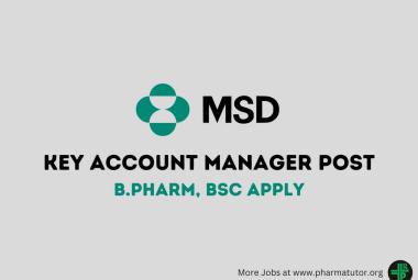 Require Key Account Manager at MSD