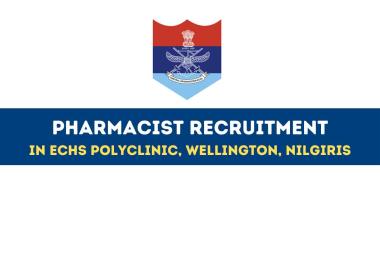 Job for Pharmacist in ECHS Polyclinic
