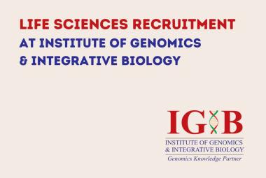 Life Sciences Recruitment at Institute of Genomics & Integrative Biology