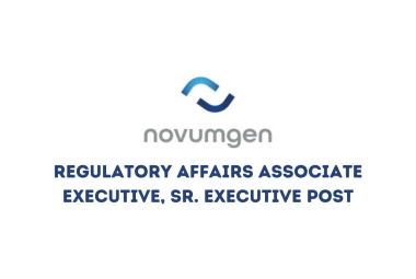 Novumgen looking for Regulatory Affairs Associate Executive