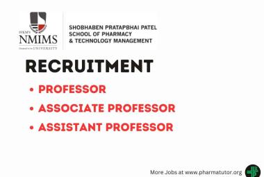 Recruitment for Professor, Associate Professor, Assistant Professor at SPPSPTM