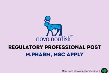 Require Regulatory Professional at Novo Nordisk
