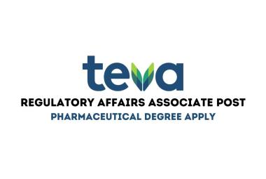 Teva Pharmaceutical looking for Regulatory Affairs Associate