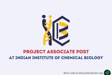Applications are invited for post of Project Associate at IICB