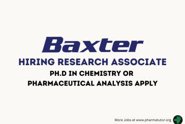 Baxter looking for Research Associate
