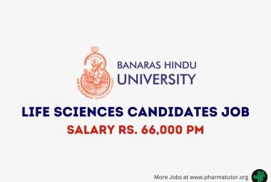 Career for Life sciences candidates at Banaras Hindu University