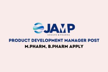JAMP group Inviting Product Development Manager