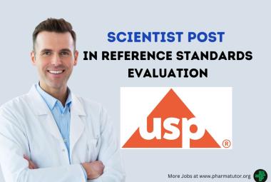 Require Scientist in Reference Standards Evaluation at U.S. Pharmacopeial Convention