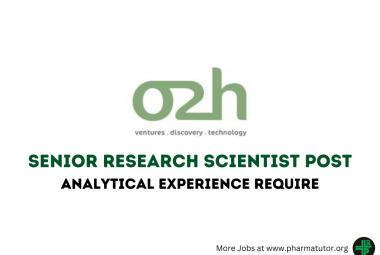 Require Senior Research Scientist at o2h group
