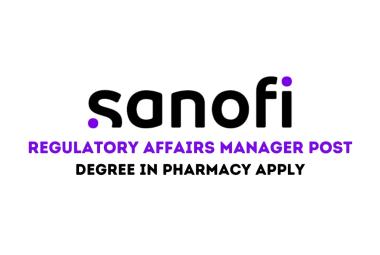 Sanofi looking for Regulatory Affairs Manager