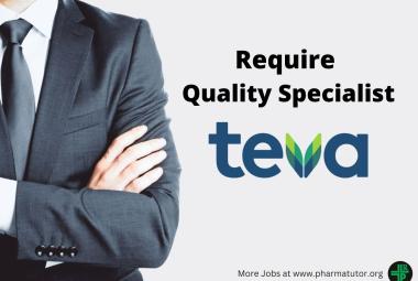 Teva looking for Quality Specialist