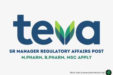 Teva looking for Senior Manager Regulatory Affairs
