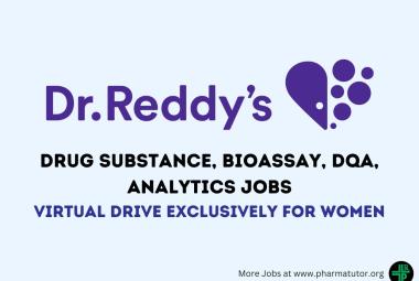 Virtual Drive for Drug Substance, Bioassay, DQA, Analytics at Dr. Reddy's Laboratories