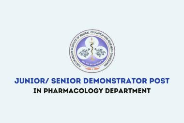 Work as Junior / Senior Demonstrator at PGIMER