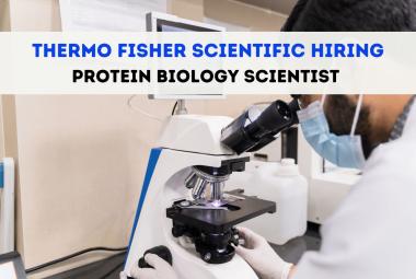Work as Protein Biology Scientist at Thermo Fisher Scientific