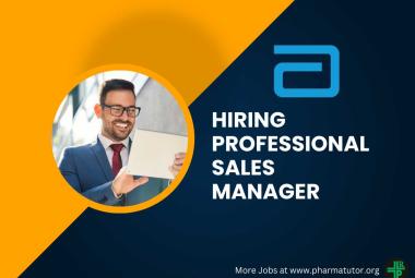 Abbott Hiring Professional Sales Manager