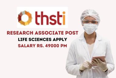 BRIC-THSTI looking for Research Associate, Life Sciences Apply