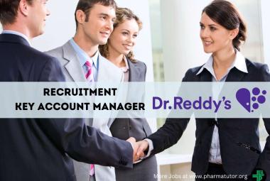 Dr. Reddys Lab inviting applications for Key Account Manager