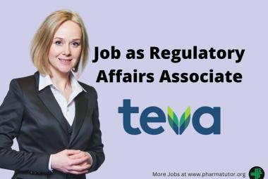 Job as Regulatory Affairs Associate at Teva
