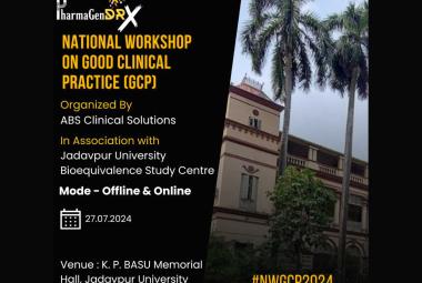 National Workshop on Good Clinical Practice at Jadavpur University