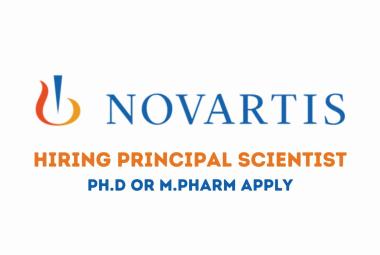 Novartis Hiring Principal Scientist