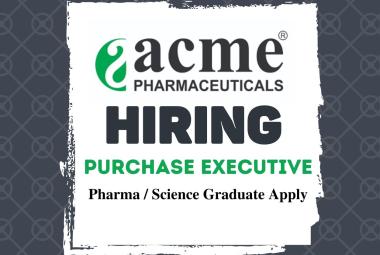Require Purchase Executive at ACME Pharmaceuticals