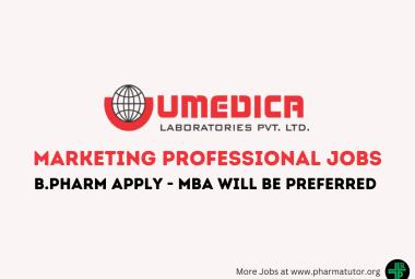 Umedica Laboratories Hiring Marketing Professional