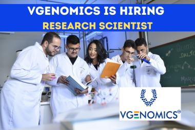 Vgenomics is Hiring Research Scientist