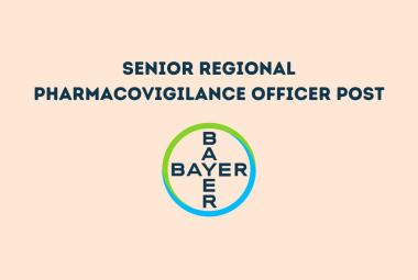 Work as Sr. Regional Pharmacovigilance Officer at Bayer
