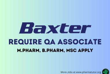Baxter looking for QA Associate