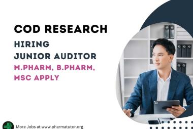 Hiring Junior Auditor at COD Research