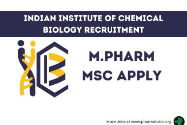 Interview for M.Pharm, MSc as Project Associate at IICB